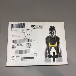 NIB Sports Research Performance Ab Wheel with Knee Pad